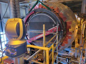 Exchanger Measuring Flatness